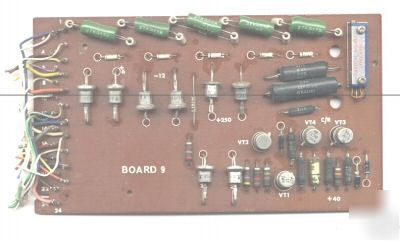 Vintage pcb assembly board #9 from solartron