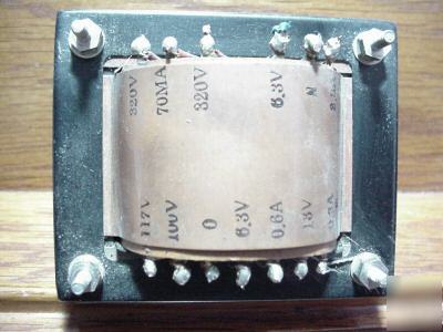 320V 70 ma ct power transformer