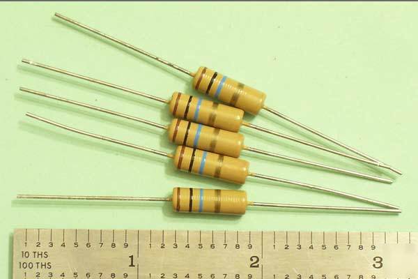 10 meg ohm ohms 2W carbon film resistors 5% - 25PCS