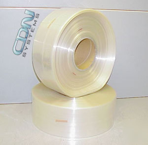 2X clear pvc heat shrink tubing film wrap 5