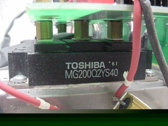 4 toshiba MG200Q2YS40 modules w/ heat sink resistors