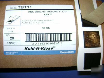 6 t&b TBT11 knk sealant patch 1X1