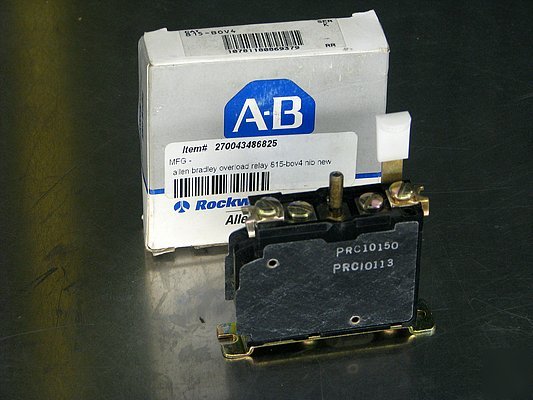 Allen bradley 815-BOV4 olr base overload relay