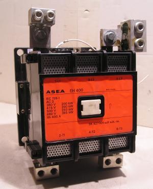 Asea eh 400 amp motor starter contactor 475 hp