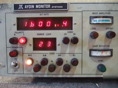 Aydin monitor systems pcm bit synchronizer 330