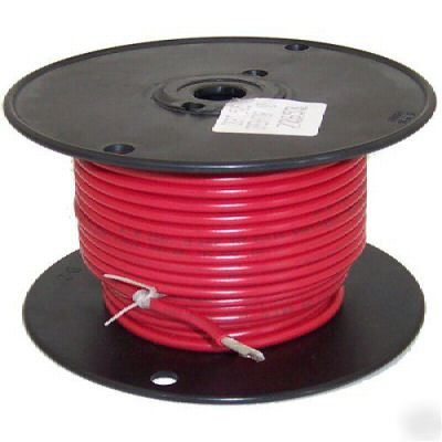 New 100FT 10 awg red boat / marine cable wire 