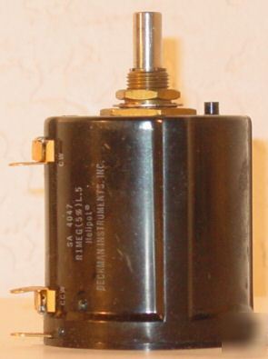 New beckman helipot sa 4047 R1MEG potentiometer pot - 