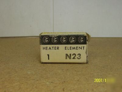 New box allen bradley n-23 heater N23 a-146