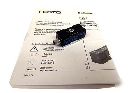 New festo 150848 proximity switch type smeo-1-s-led-24B