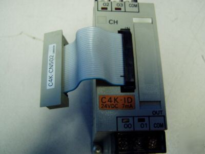 Omron input unit m/n: C4K-id w/ C4K-CN502 cable