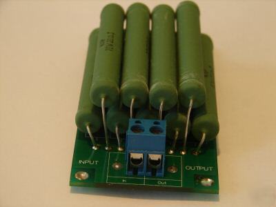 Power resistor array 2.22 ohm 90 watt easy connect lugs