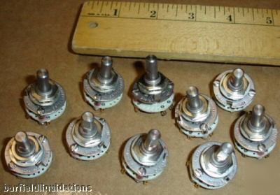 Quantity 10 oak rotary switches pn:242427A1