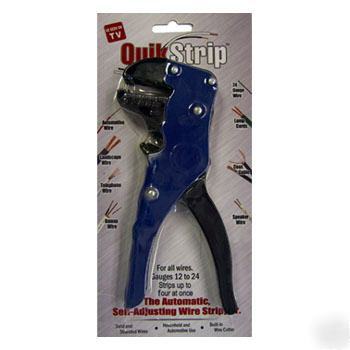 Quick stripâ„¢ self adjusting wire stripper seen on tv