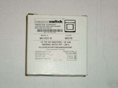 Sensor switch passive infrared sensor wv-pdt-r