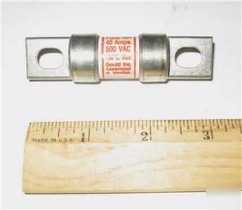 Shawmut extremely fast acting type 4 ceramic fuse