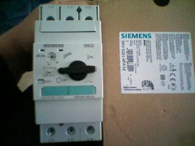 Siemens sirius motor protector 3RV1031-4FA10 din rail