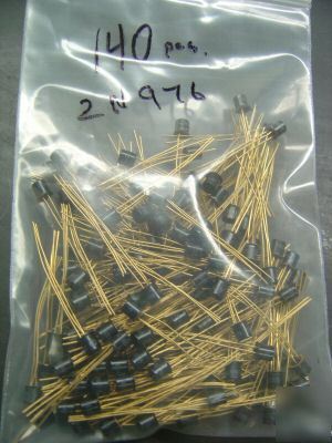 Transistors 2N976- pnp ge lo-pwr bjt 140 pcs. 1 bid 