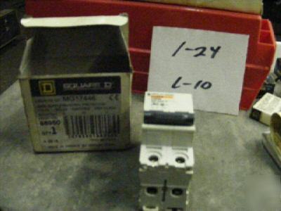 1 square d circuit breaker 15 amp 2 pole mg-17446