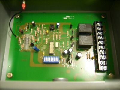 2 channel receiver multi-code mounted in a nema 12 enc