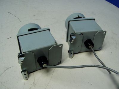 (2) - safety switches & enclosures - used