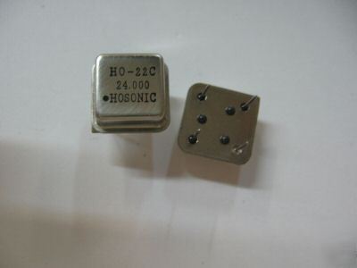 56PCS p/n DHO22C24000 ; crystal osc 24MHZ 100PPM