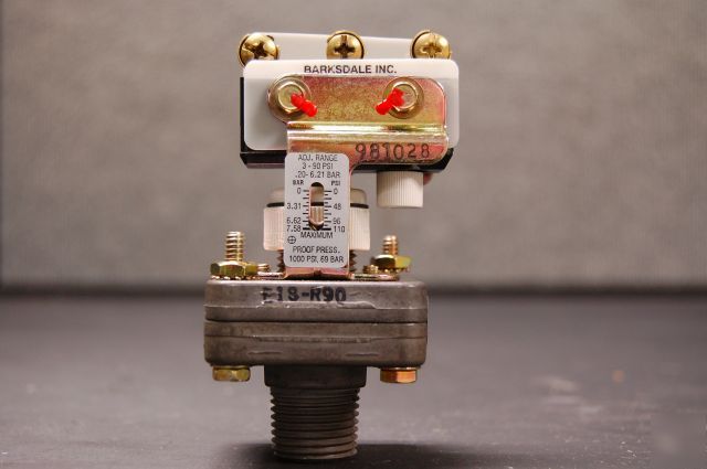 Barksdale EISR90 pressure switch (3-90PSI)