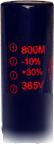 Capacitor electrolytic 550 Âµf @ 385 vdc, jj electronic 