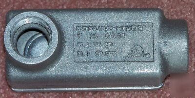 Cooper crouse-hinds explosion proof outlet box OELB3