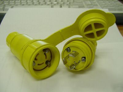 Firefighting equipment - 15 amp plug & connector 