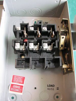 Ge safety switch enclosureno av 108863 1 pc # 57