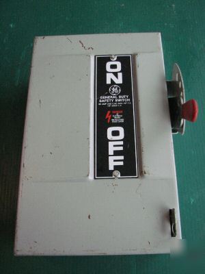 Ge safety switch enclosureno av 108863 1 pc # 57