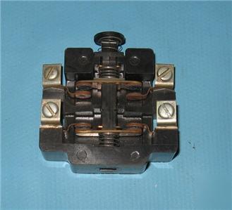 General electric 2 nc contact block