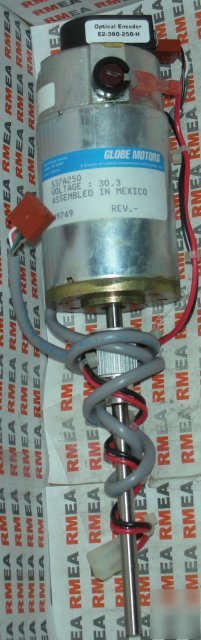 Globe motors gear motor w/ optical encoder E2-360-250-h