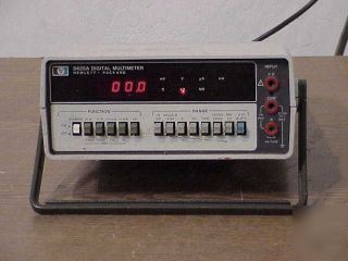 H.p. #3435A digital multimeter