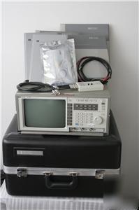 Hp 53310A modulation domain analyzer w/probes,manu.etc