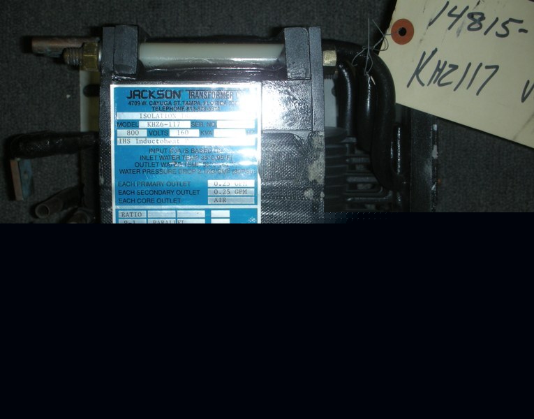 KHZ6-117 jackson isolation transformer 800V 160KVA 