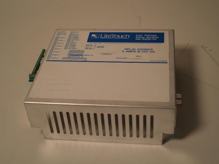 Litetouch low voltage relay module, 08-2235-01