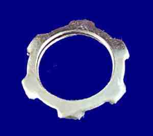 Locknut steel 1/2 inch 10 per package