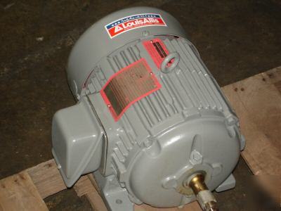 Louisallis electric motor 2 hp 3490 rpm 184 460 volt 