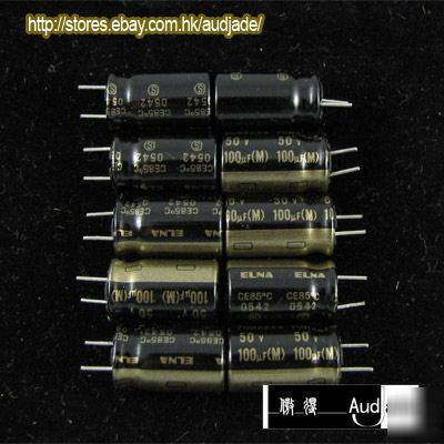New 60PCS 100UF 50V elna tonerex audio capacitors 