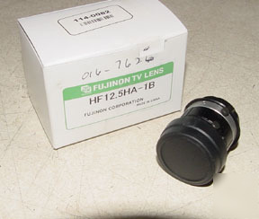 New cognex vision fujinon tv lens HF12.5HA-1B in box