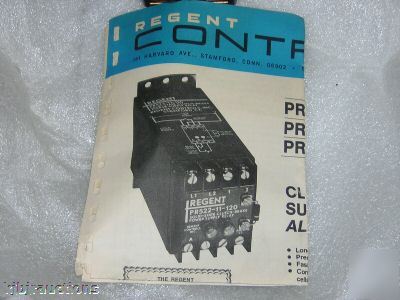 Regent controls clutch brake power supply relay 