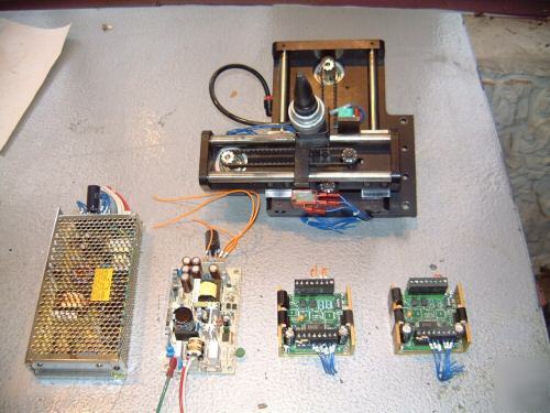 Stepper x-y drive system - cnc, engraving, etc