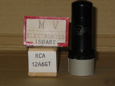 Tubes - one 12A6 rca - valvole rÃ¶hren lampes 