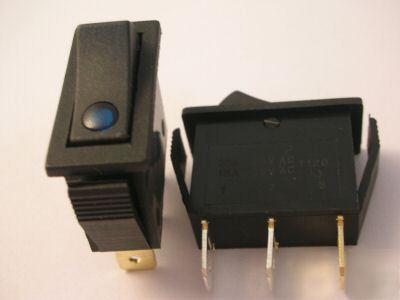 50, blue lighted 20A 125V,15A 250V rocker switch,BL1C