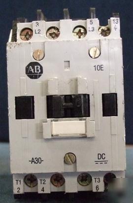 Allen bradley relay 100-A30 NZ3 series b