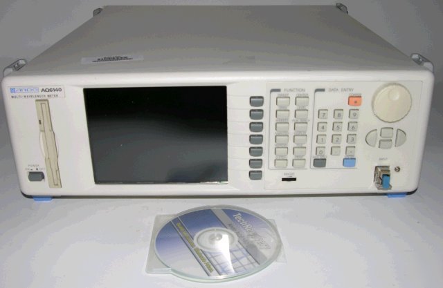 Ando AQ6140 multi-wavelength analysis meter calibrated
