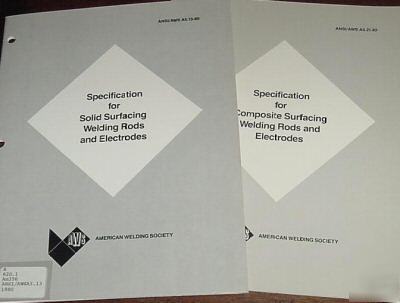 Aws surface welding electrodes & rods solid & composite