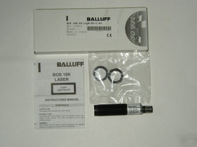 Balluff photoelectric sensor #bos 18K-ps-1LQK-E5-c-S4