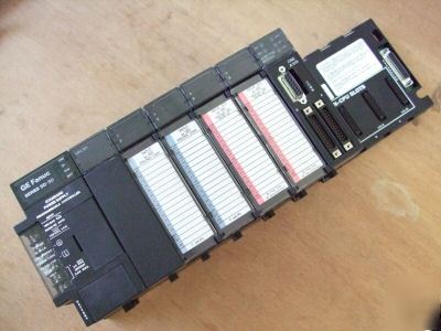 Ge fanuc 90-30 cpu 331 w input/output modules 10 slot